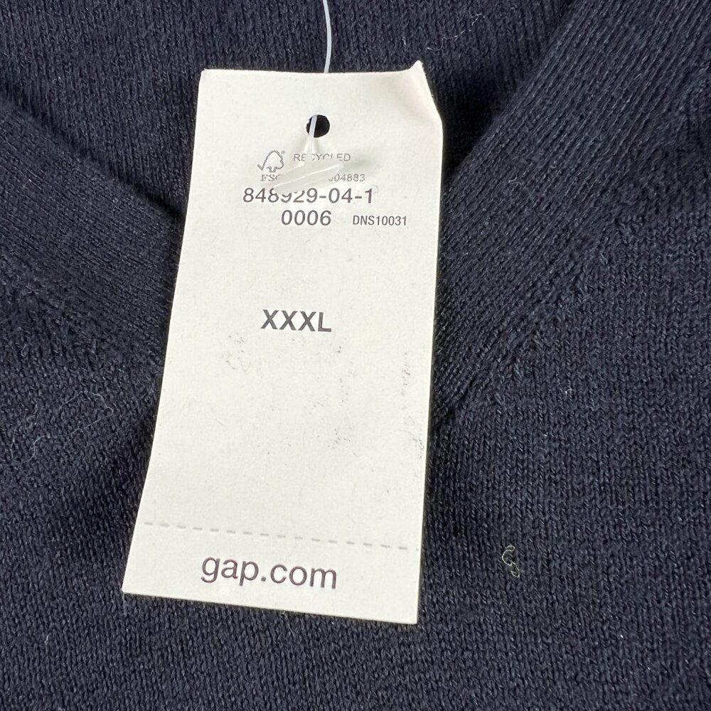 GAP Sweater Mens Extra Extra Extra Large Dark Blu… - image 5
